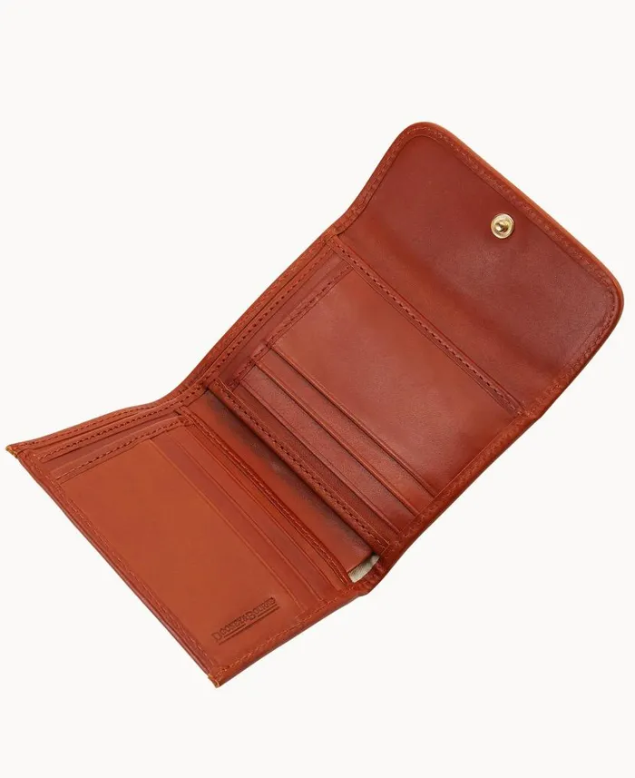 NFL Patriots Flap Credit Card Wallet New England Patriots ManWoman Dooney and Bourke Wallets