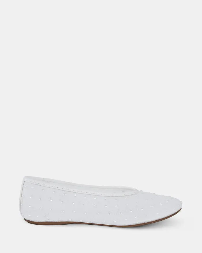 NOVO Shoes CODA WHITE Ballet Flats Women Casuals