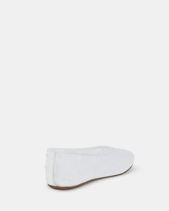 NOVO Shoes CODA WHITE Ballet Flats Women Casuals