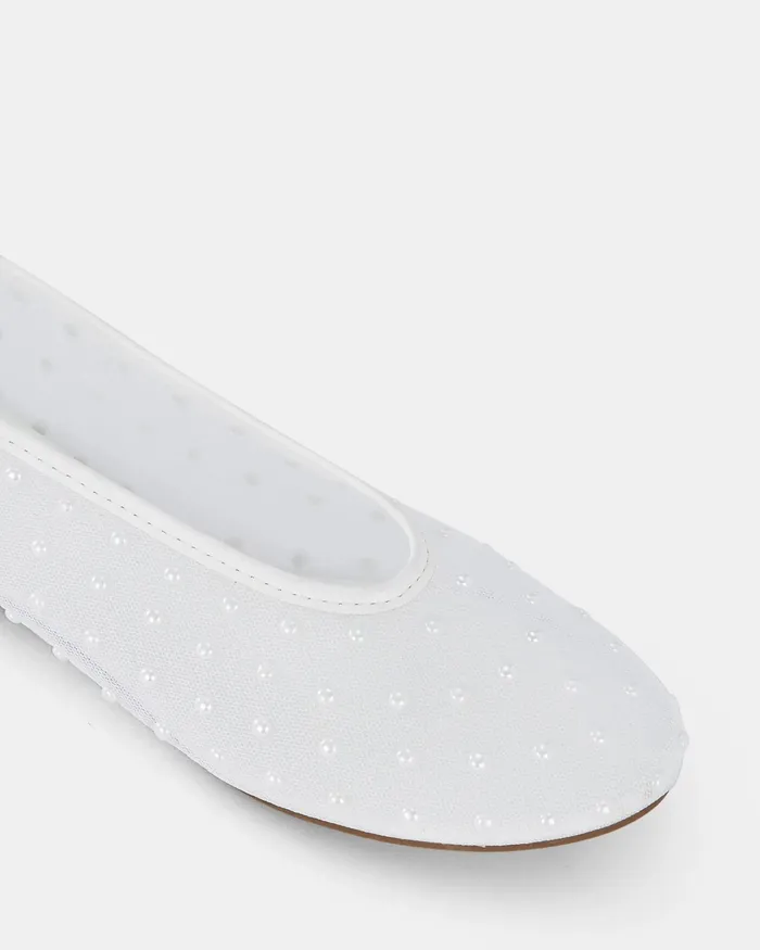 NOVO Shoes CODA WHITE Ballet Flats Women Casuals