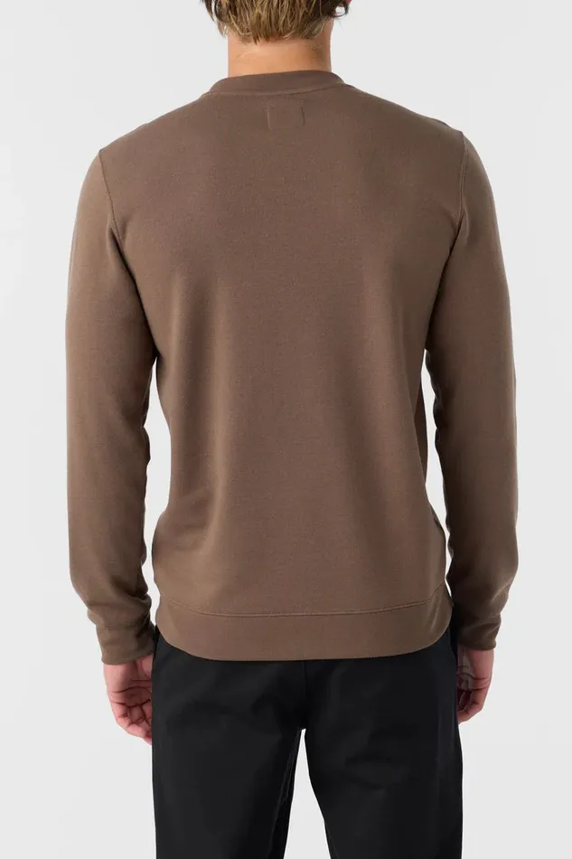 O039RIGINALS ESSENTIAL CREW NECK FLEECE Chocolate Chip Men O039NEILL Featured