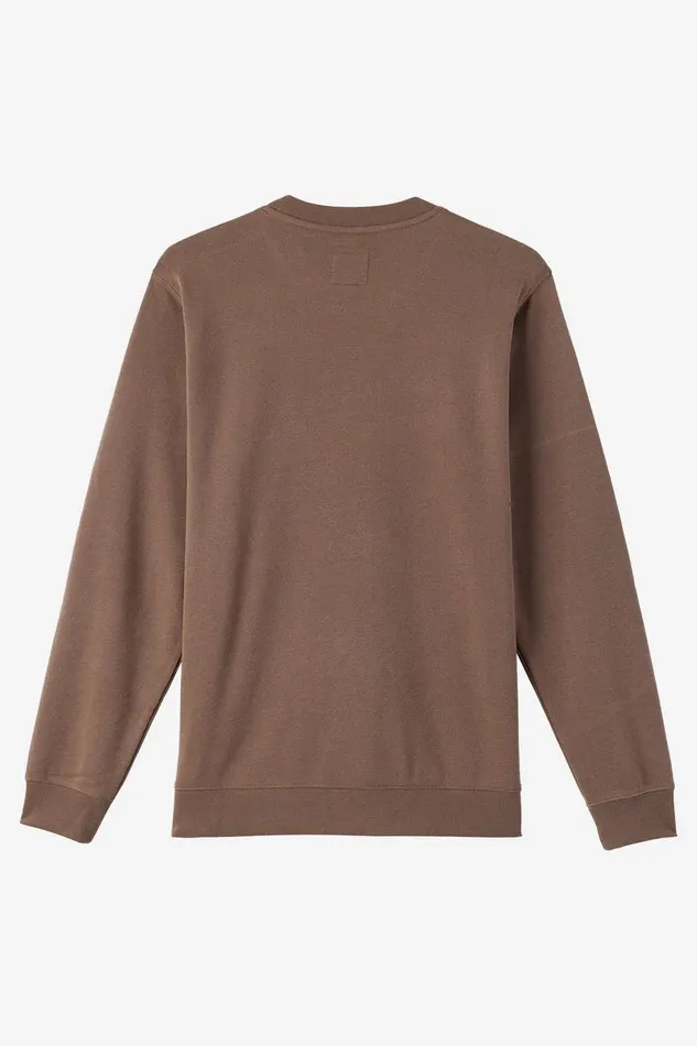 O039RIGINALS ESSENTIAL CREW NECK FLEECE Chocolate Chip Men O039NEILL Featured