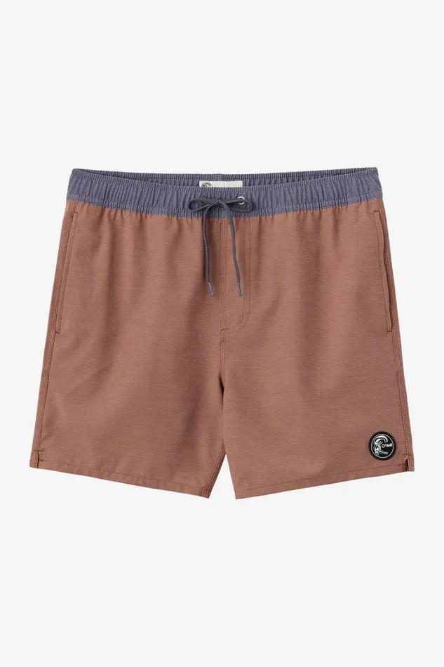 O039RIGINALS SOLID VOLLEY 16034 SWIM TRUNKS Tobacco Men O039NEILL Featured