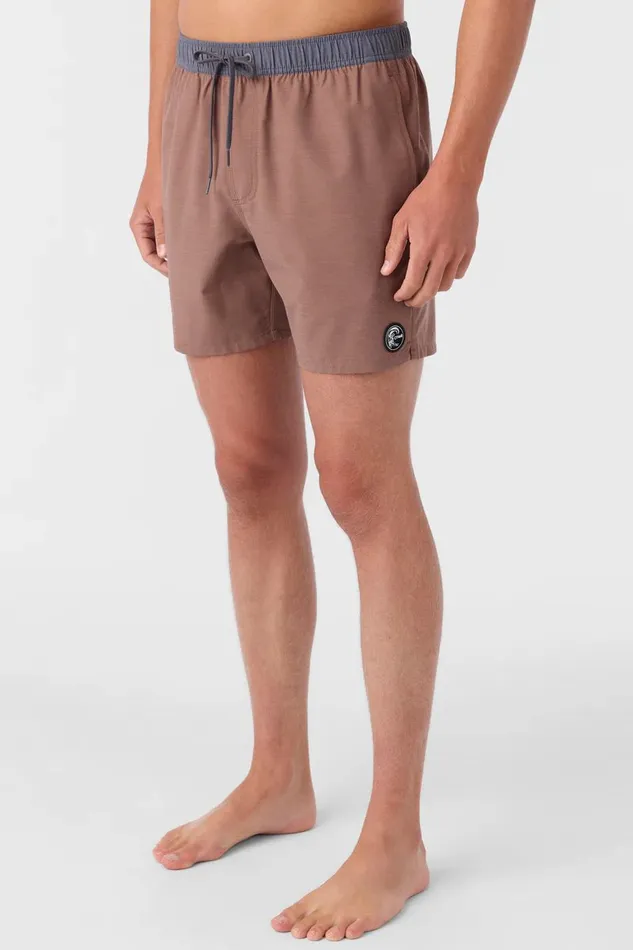 O039RIGINALS SOLID VOLLEY 16034 SWIM TRUNKS Tobacco Men O039NEILL Featured