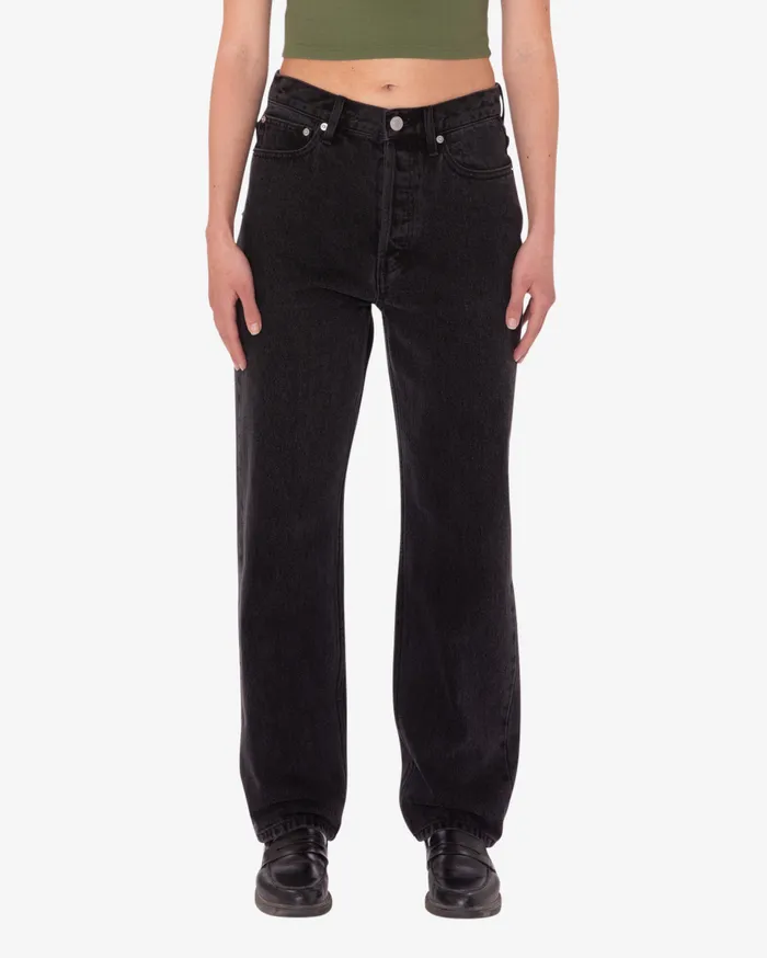 OBEY Clothing BOTTOMS Women SOPHIE DENIM Faded Black