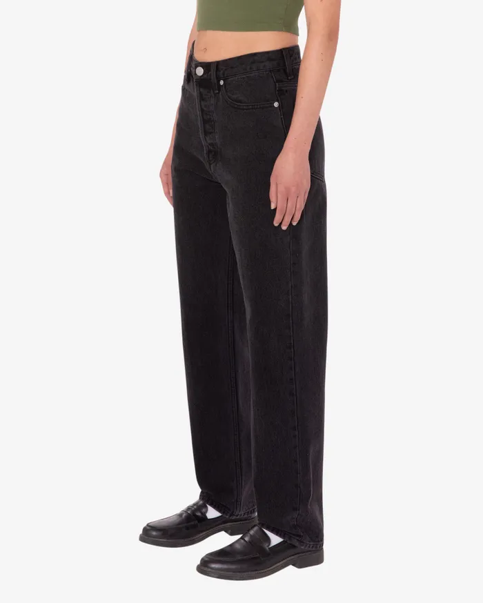 OBEY Clothing BOTTOMS Women SOPHIE DENIM Faded Black