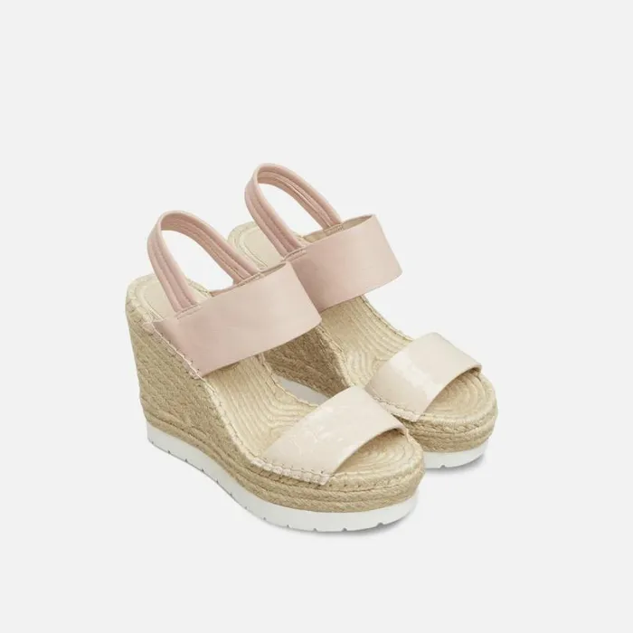 Olivia Simple Eva Leather Slingback Espadrille Ginger Women Kenneth Cole Sandals