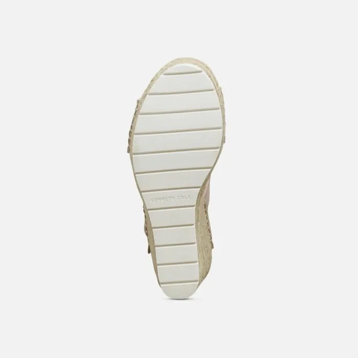 Olivia Simple Eva Leather Slingback Espadrille Ginger Women Kenneth Cole Sandals