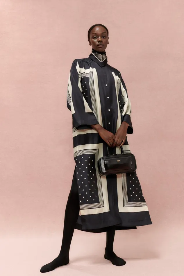 Oroton Bandana Print Dress Black Women Dresses Oroton Bandana Print Dress Black Women Dresses