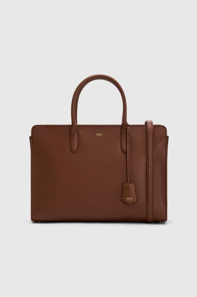 Oroton Muse 15034 Worker Tote Barn Red Women Shoulder