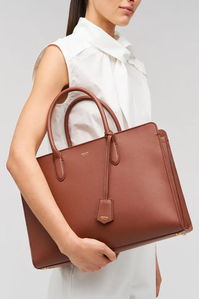 Oroton Muse 15034 Worker Tote Barn Red Women Shoulder Oroton Muse 15034 Worker Tote Barn Red Women Shoulder