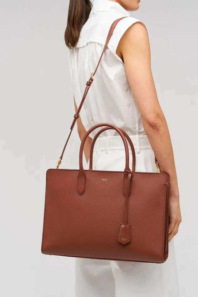 Oroton Muse 15034 Worker Tote Barn Red Women Shoulder Oroton Muse 15034 Worker Tote Barn Red Women Shoulder