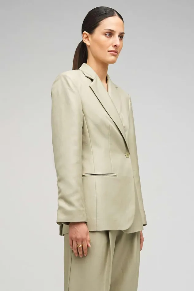 Oroton Wrap Blazer Laurel Women Suiting Oroton Wrap Blazer Laurel Women Suiting