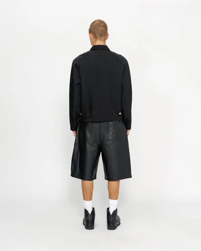 Outerwear MenWomen Stussy SS LINK NYLON CLUB JACKET Black
