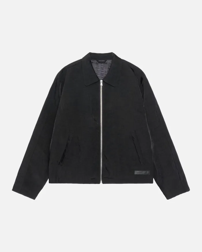 Outerwear MenWomen Stussy SS LINK NYLON CLUB JACKET Black