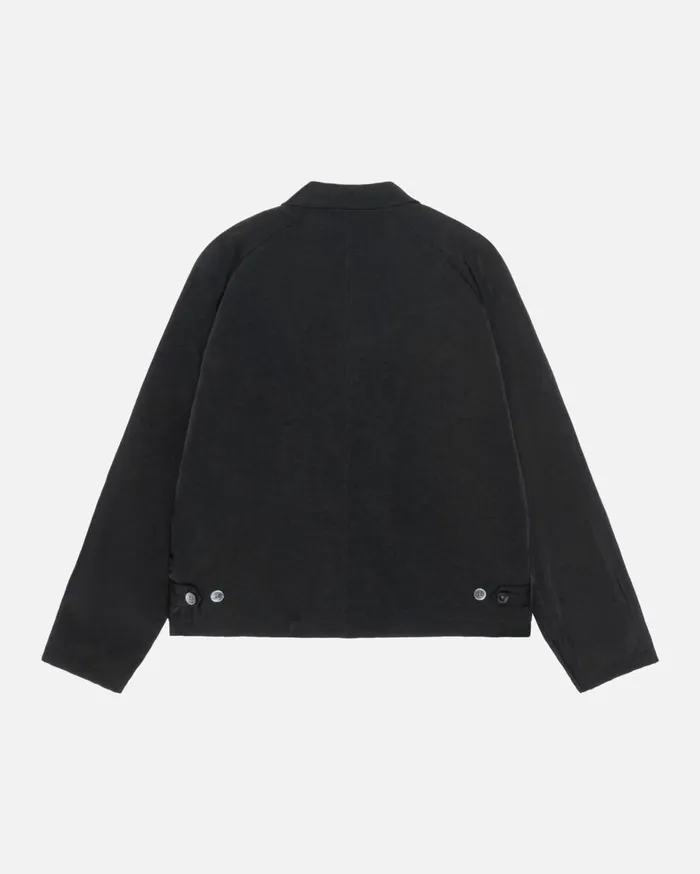 Outerwear MenWomen Stussy SS LINK NYLON CLUB JACKET Black
