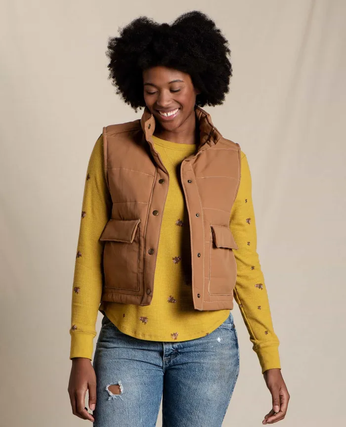 Outerwear Women8217s ToadandCo Women8217s Forester Pass Vest Adobe