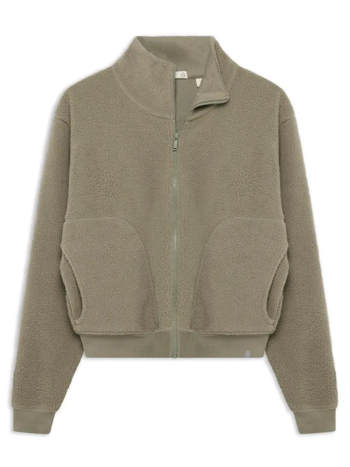 Outerwear Women Tasc Performance Chamonix Sherpa Bomber Jacket