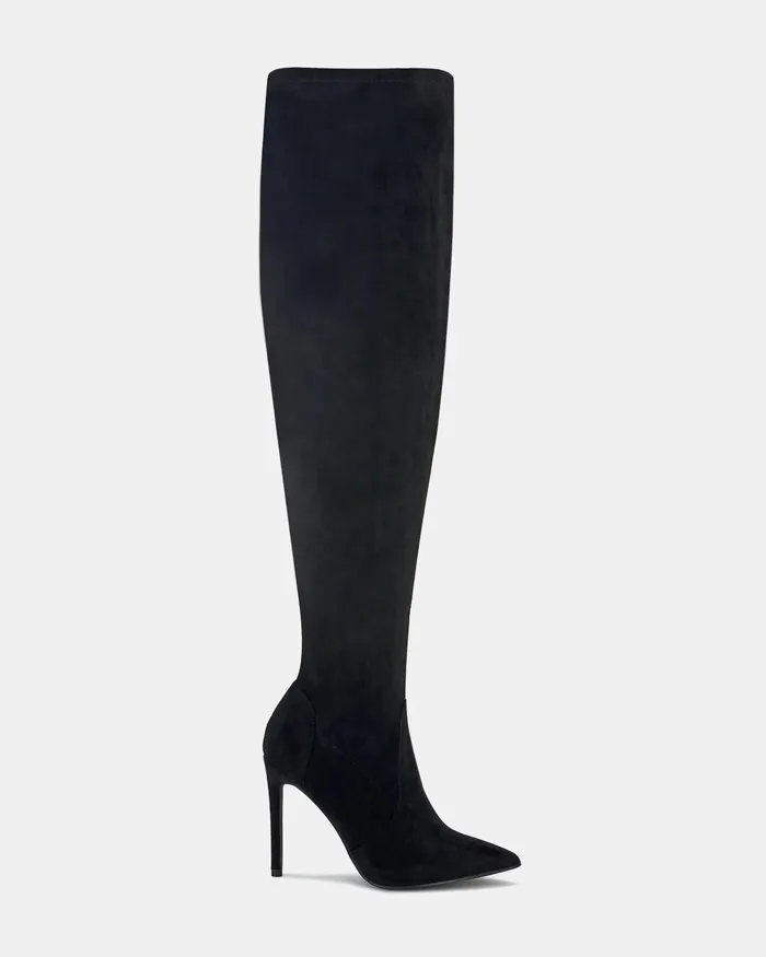 Over The Knee Boots NOVO Shoes Women ODELLE BLACK