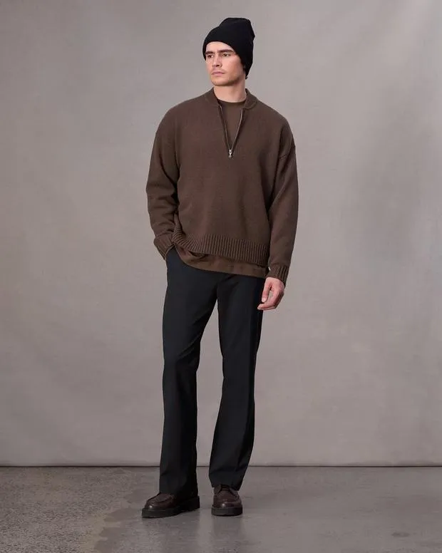 Pants Men Rag and Bone Butler WoolBlend Pant Black