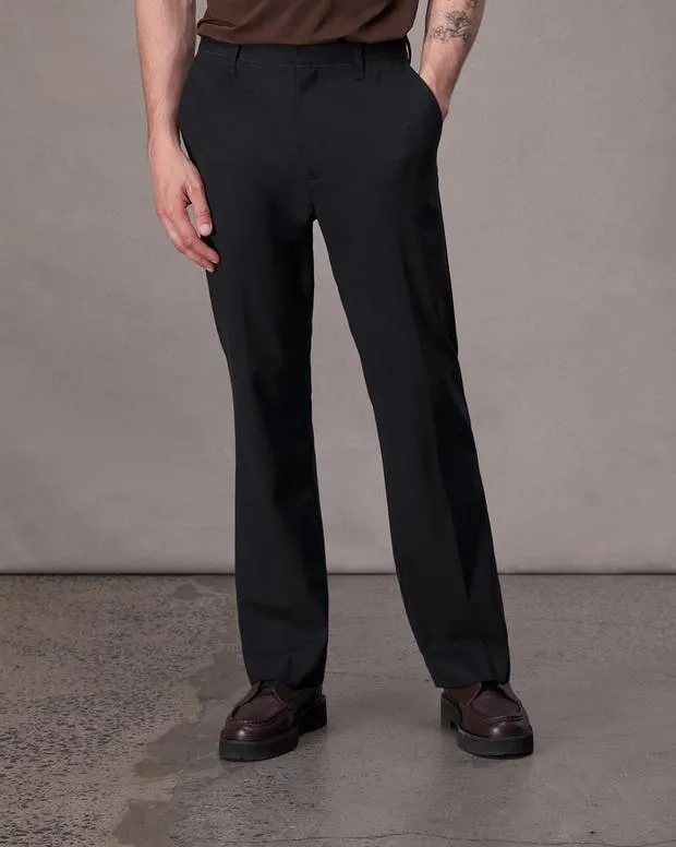 Pants Men Rag and Bone Butler WoolBlend Pant Black