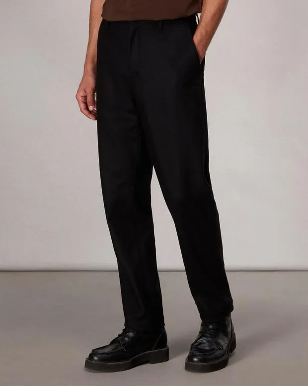 Pants Men Rag and Bone Standard Flannel Chino Pant Black