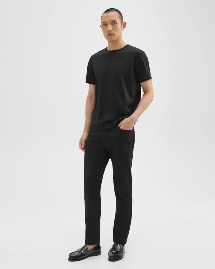 Pants Men Theory Raffi 5Pocket Pant In Neoteric Twill Black Pants Men Theory Raffi 5Pocket Pant In Neoteric Twill Black
