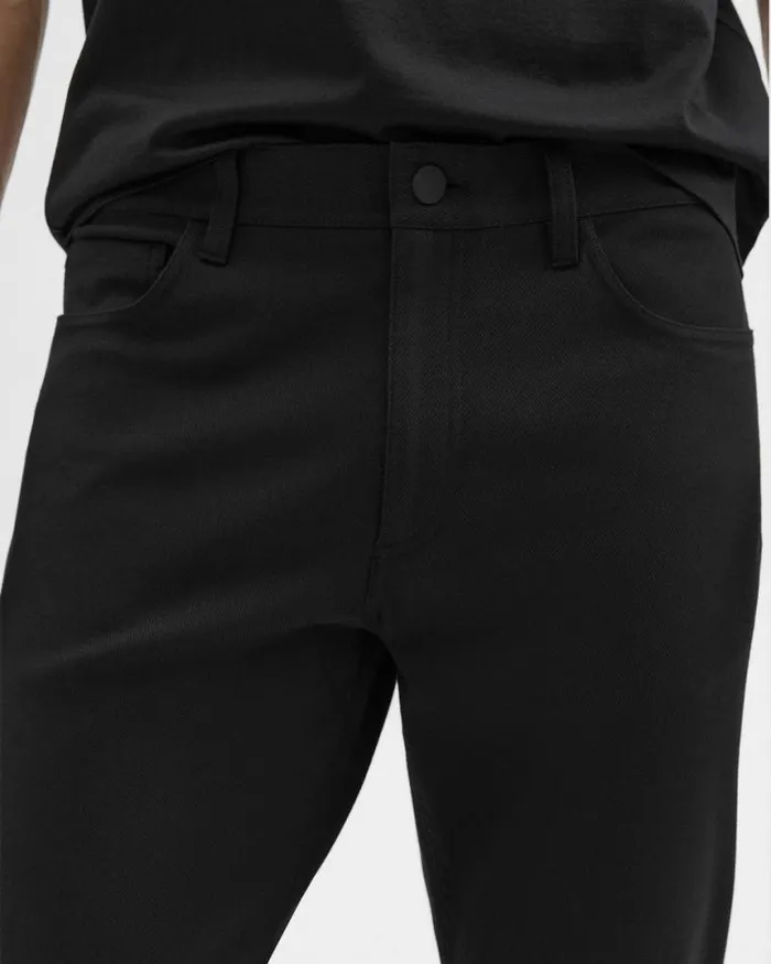 Pants Men Theory Raffi 5Pocket Pant In Neoteric Twill Black Pants Men Theory Raffi 5Pocket Pant In Neoteric Twill Black