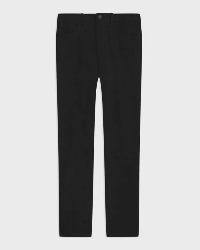 Pants Men Theory Raffi 5Pocket Pant In Neoteric Twill Black Pants Men Theory Raffi 5Pocket Pant In Neoteric Twill Black