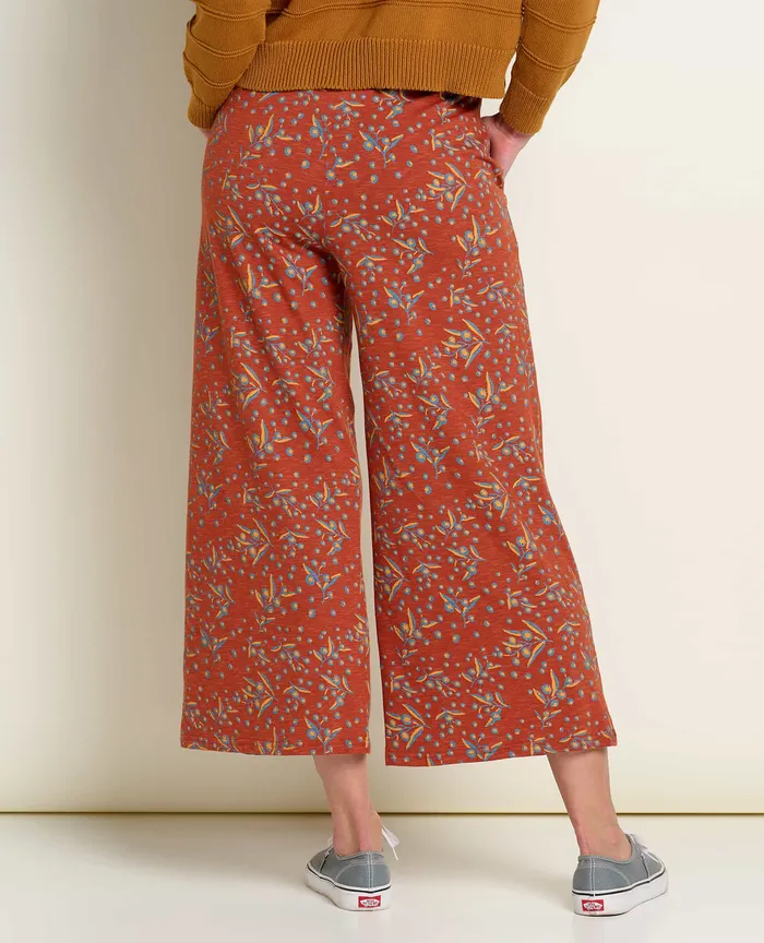 Pants ToadandCo Women8217s Chaka Wide Leg Pant Cinnamon Seedpod Print