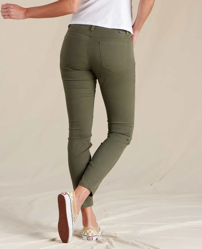 Pants Women8217s ToadandCo Earthworks 5 Pocket Skinny Pant Beetle