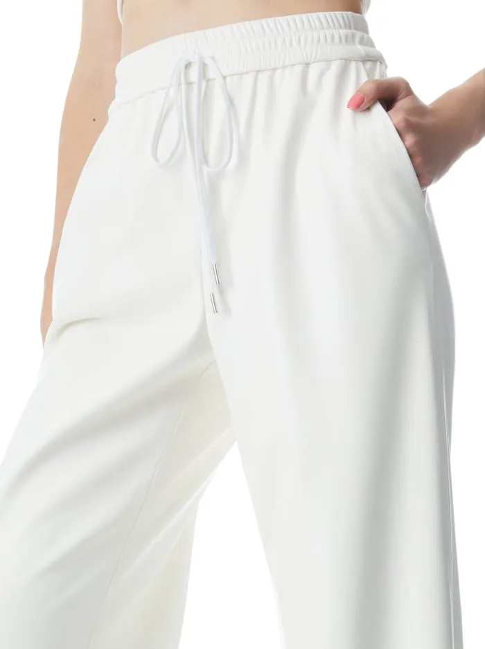 Pants Women Alice Olivia Benny Baggy Pull Up Pant Soft White
