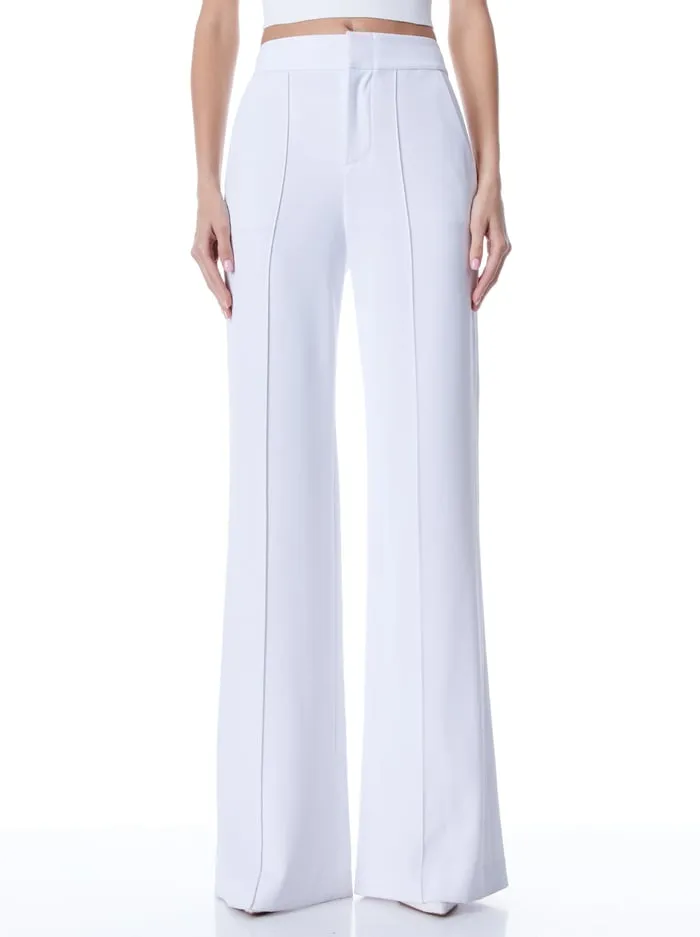 Pants Women Alice Olivia Dylan Pant White