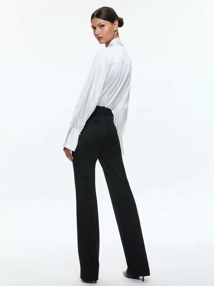 Pants Women Alice Olivia New Olivia Trouser Black