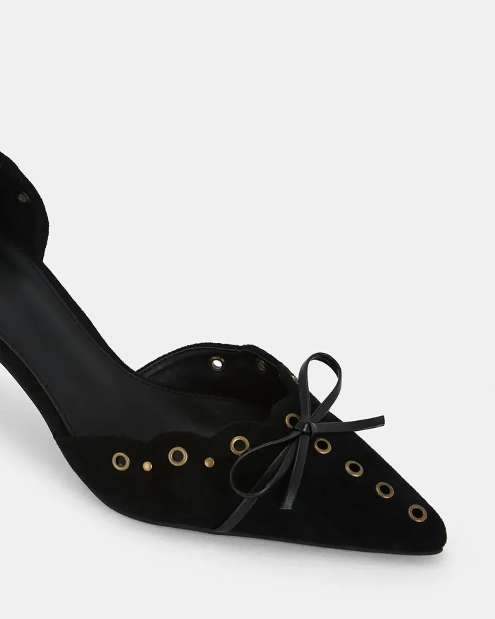 Party NOVO Shoes Women ILLASI BLACK Closed Toe Heels