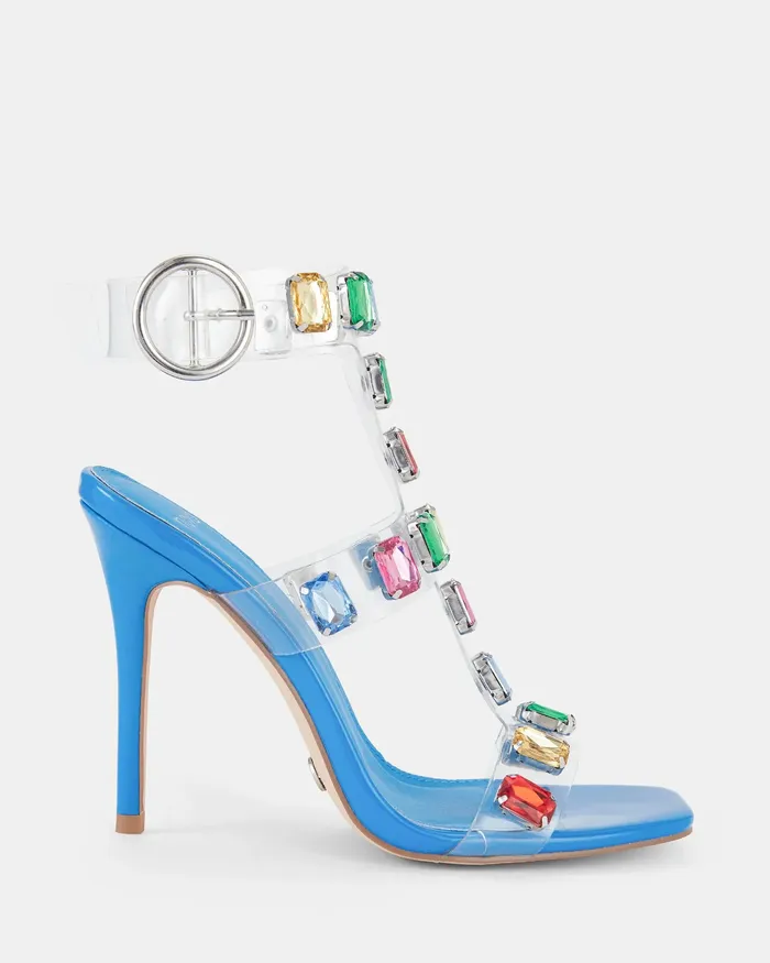 Party NOVO Shoes Women ZIKACHU BLUE Stilettos