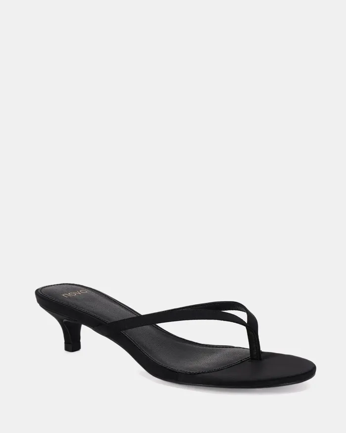 Party VHAGAR BLACK Kitten Heels NOVO Shoes Women