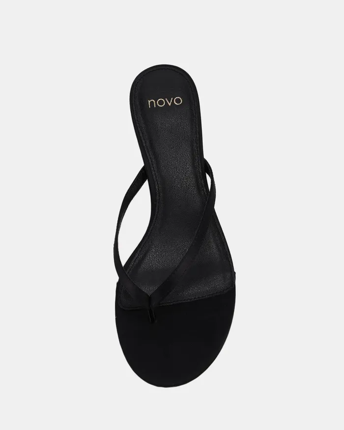 Party VHAGAR BLACK Kitten Heels NOVO Shoes Women