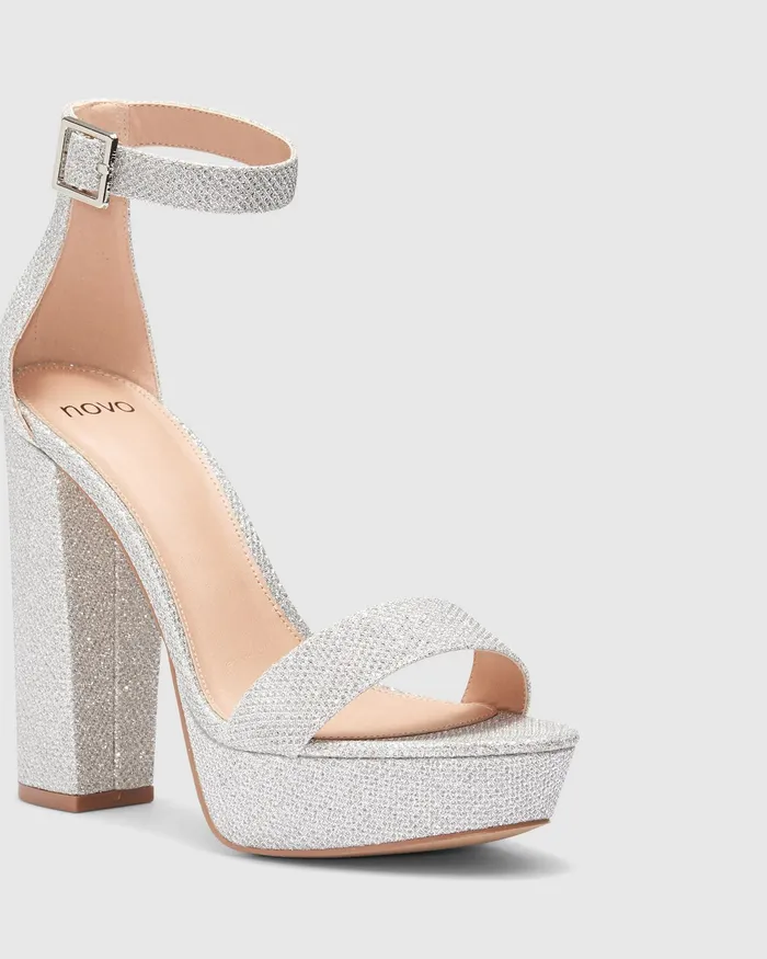PARTYSMITH SILVER Women Party NOVO Shoes PARTYSMITH SILVER Women Party NOVO Shoes