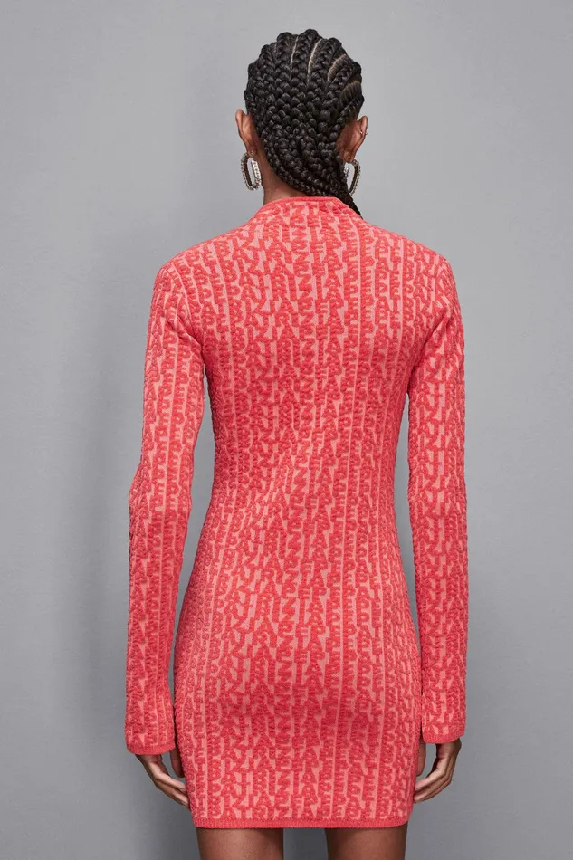 Patrizia Pepe Dresses LongSleeved Mini Dress Pink 8211 Women