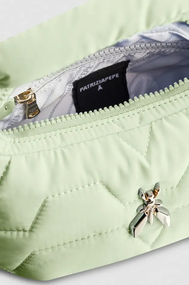 Patrizia Pepe Handbags Small Hobo Bag Green 8211 Women