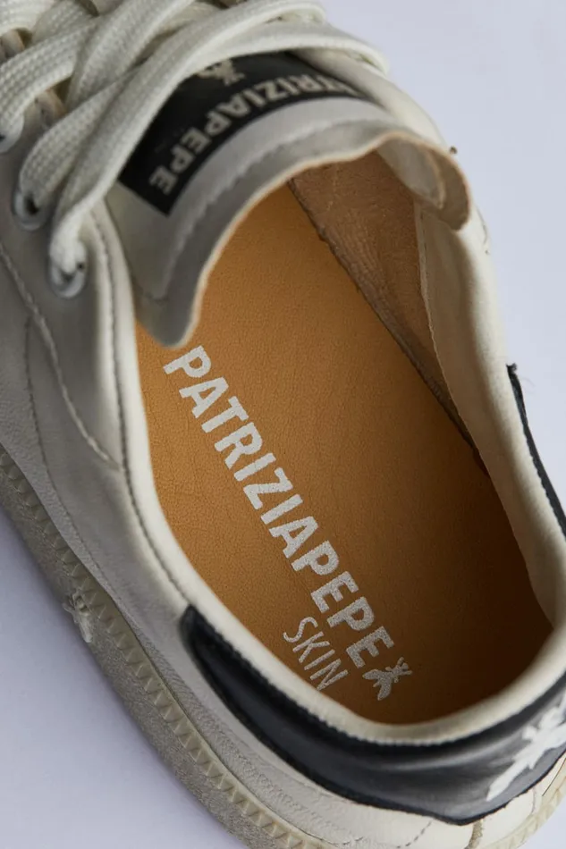 Patrizia Pepe Sneakers Skin Sneakers 03993 In Leather White 8211 Women