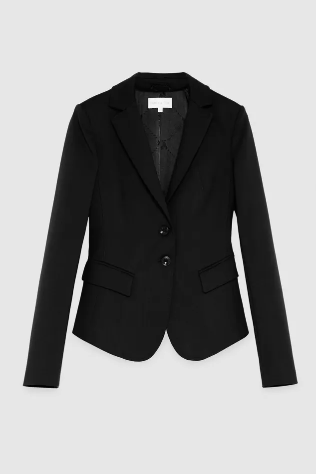 Patrizia Pepe Tailleur 2Button Slim Jacket Black 8211 Women