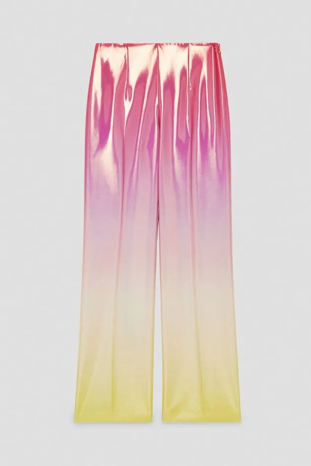 Patrizia Pepe Tailleur HighWaisted Satin Pants Multicolor 8211 Women