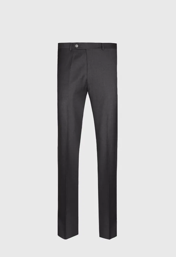 Paulstuart James Fit Wool Dress Pant Grey Mens Pants