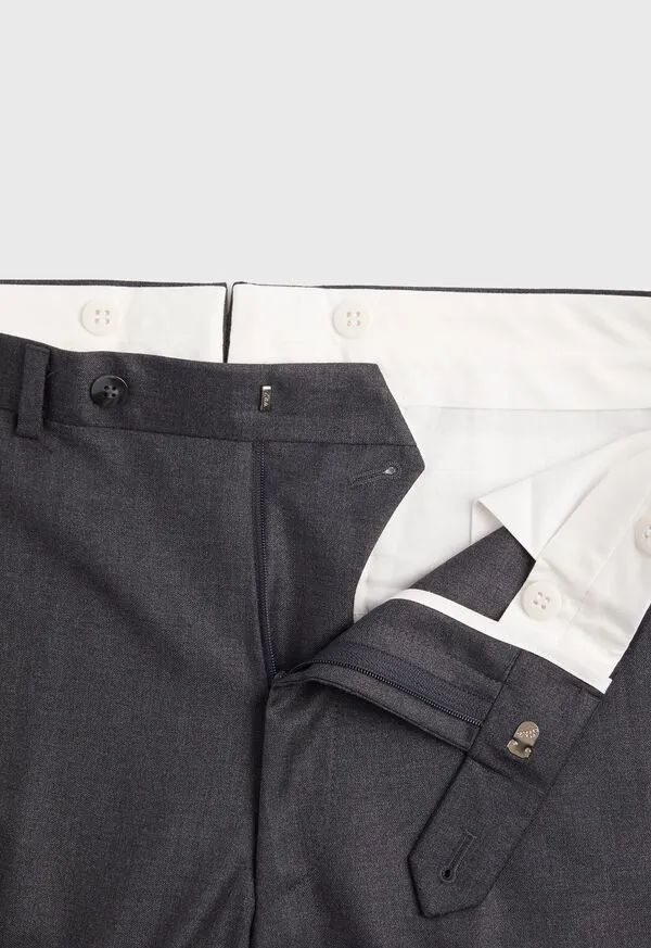 Paulstuart James Fit Wool Dress Pant Grey Mens Pants Paulstuart James Fit Wool Dress Pant Grey Mens Pants