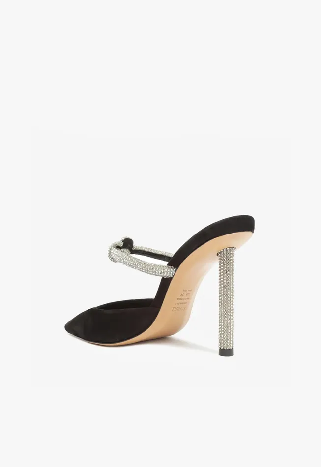 Pearl Glam Pin Heel Pump Black Women Schutz Shoes