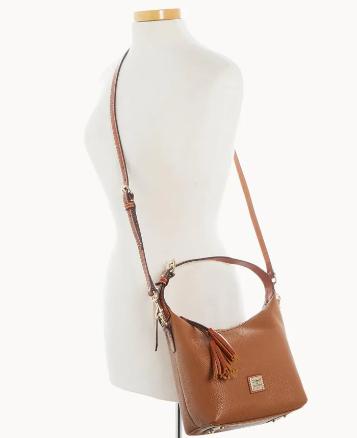 Pebble Grain Paige Crossbody Caramel Woman Dooney and Bourke Crossbodies Pebble Grain Paige Crossbody Caramel Woman Dooney and Bourke Crossbodies