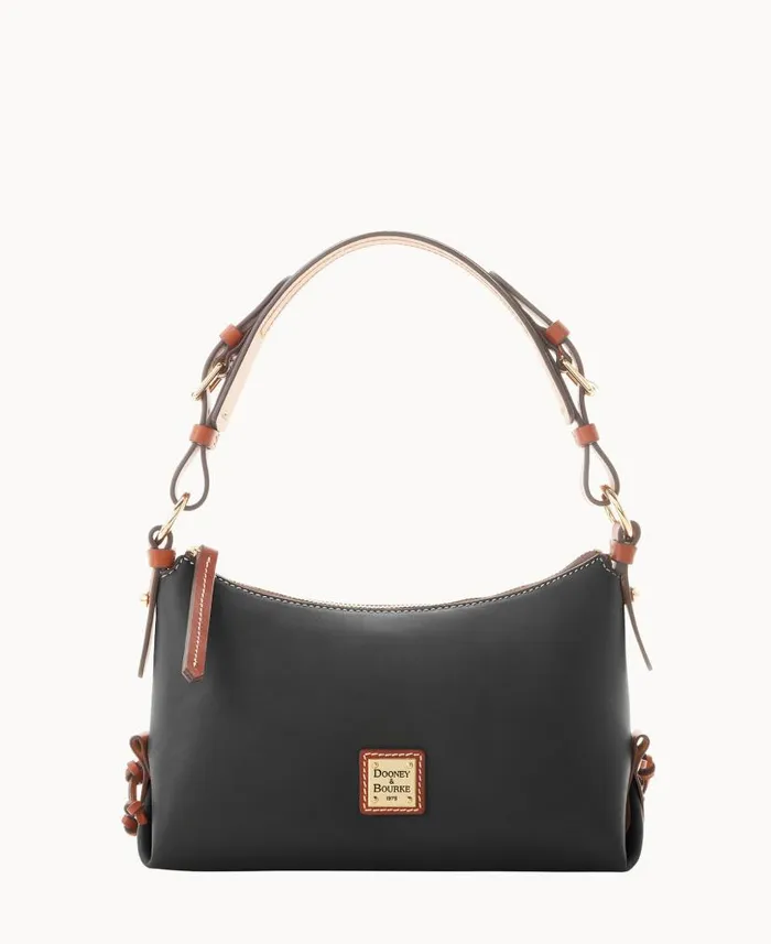 Penrose Hobo 25 Black Woman Dooney and Bourke Shoulder Bags
