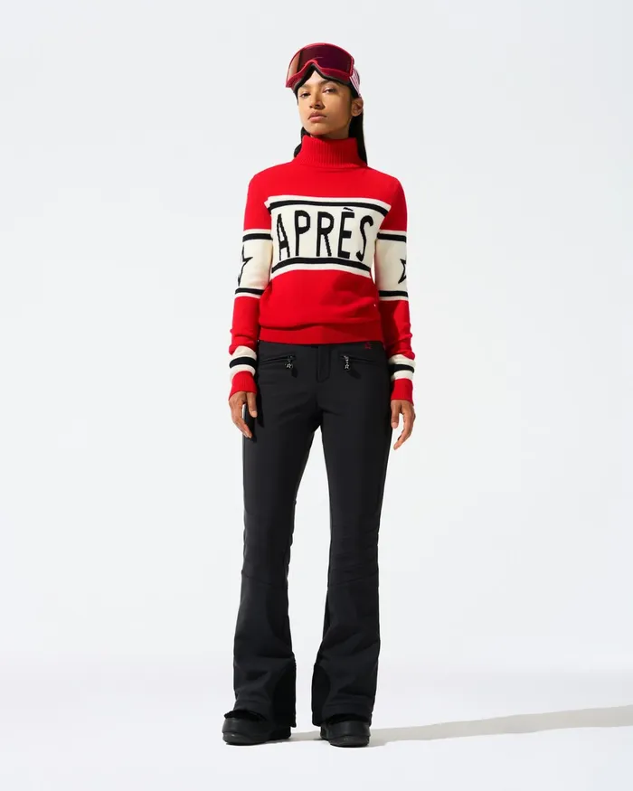Perfect Moment Aprs Merino Wool Sweater Red Women Tops